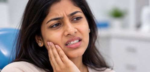 Jaw discomfort from a bad bite